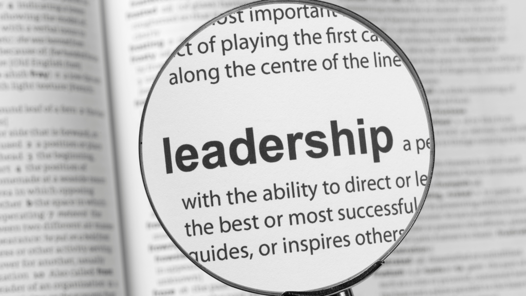 dictionary definition of leadership